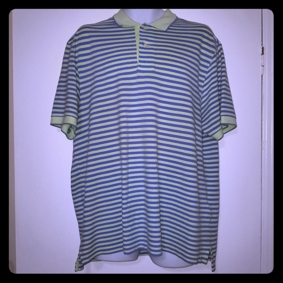 COPY - Cremieux Classics Men's XL Green/Blue Stri… - Picture 1 of 6